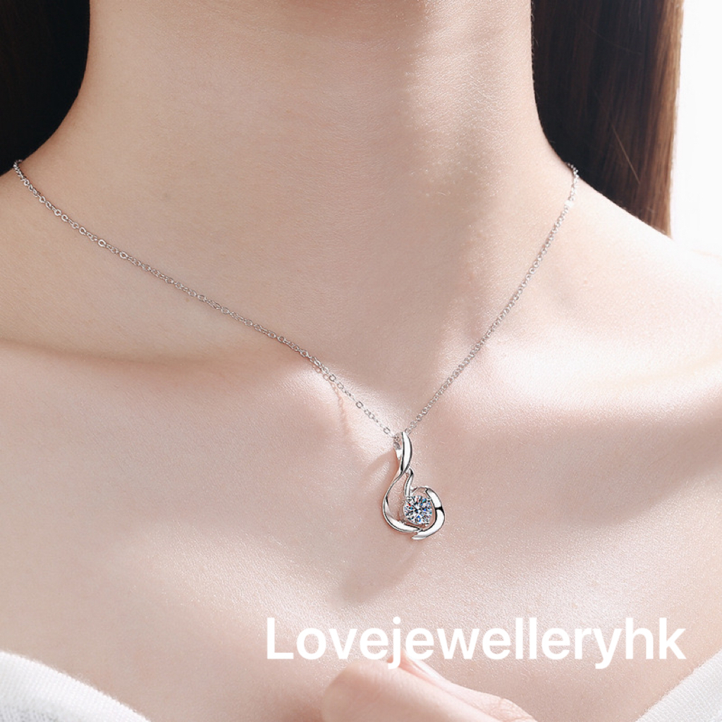 莫桑鑽天鵝型格吊咀      P08C002