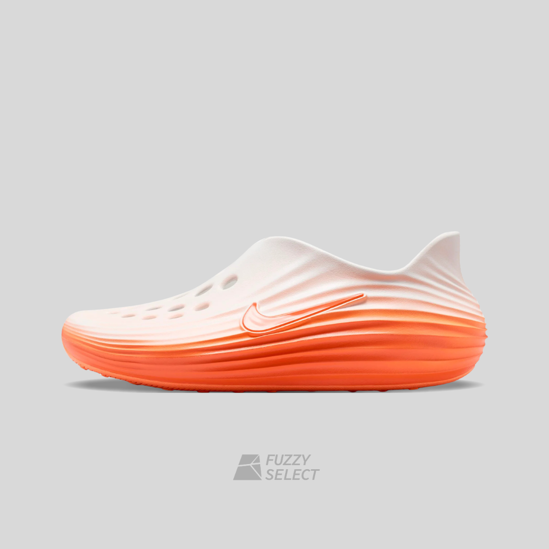 【逢甲 FUZZY】Nike ReactX Rejuven8 "Orange Frost / Sail' 防水拖 白橘 HV5060-802