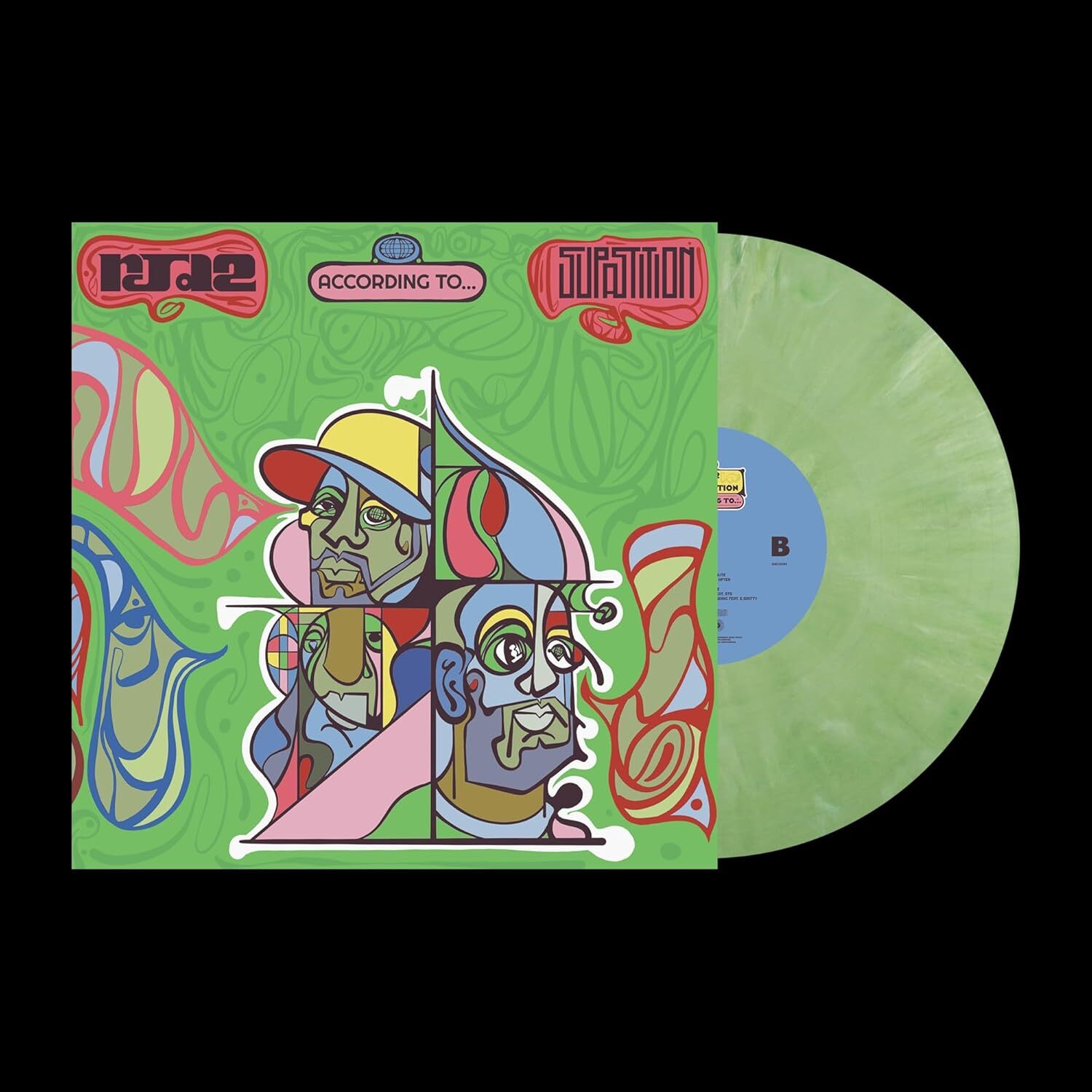 RJD2 & Supastition《According To...》（彩膠 LP）