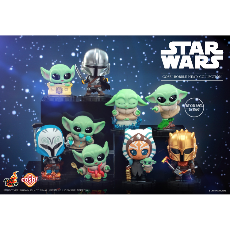 Hot Toys CBX093 star wars 星際大戰曼達洛人Q版公仔 盒玩 盲盒 (全8款)