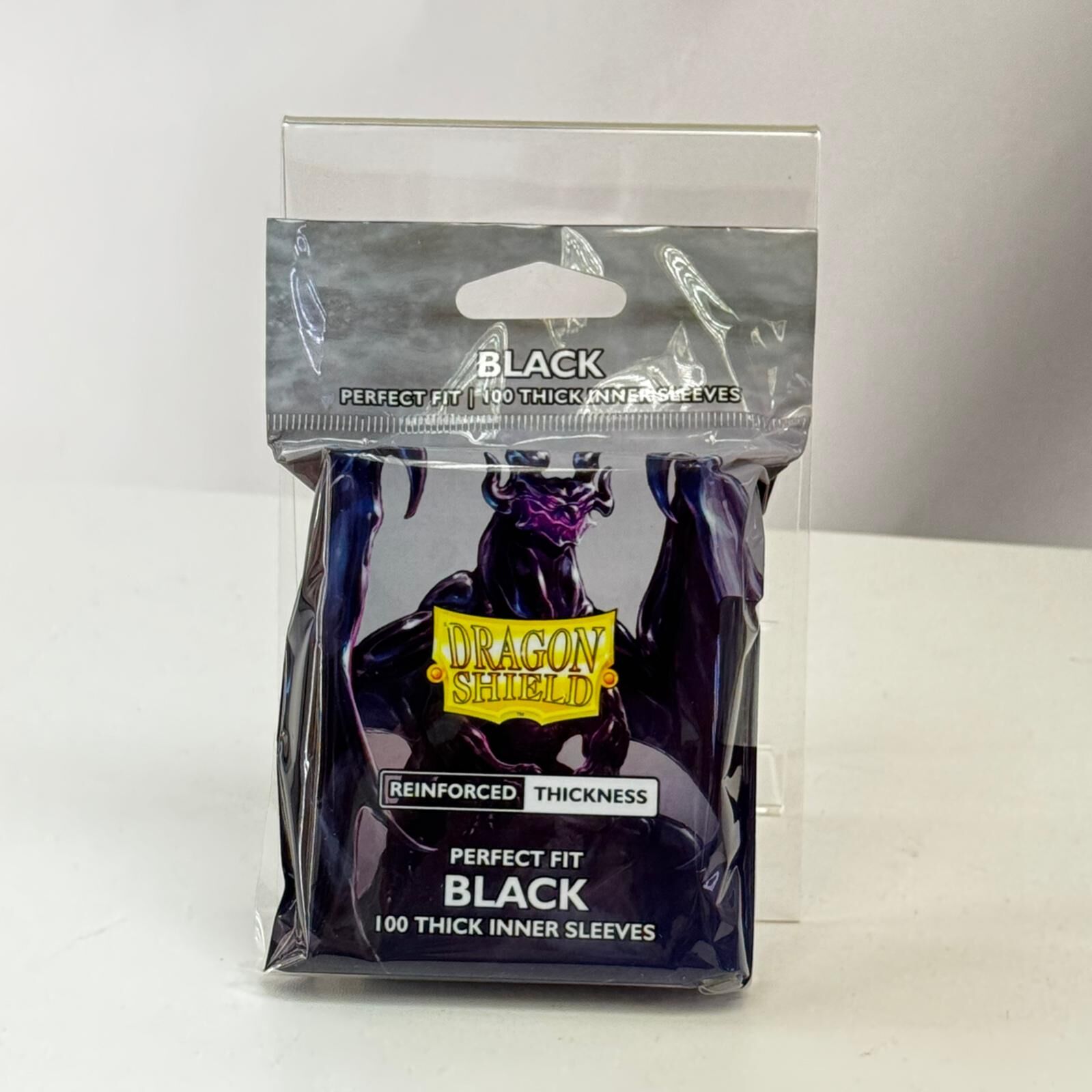 Dragon Shield - 100 License Sleeves - Standard Size - (Black)