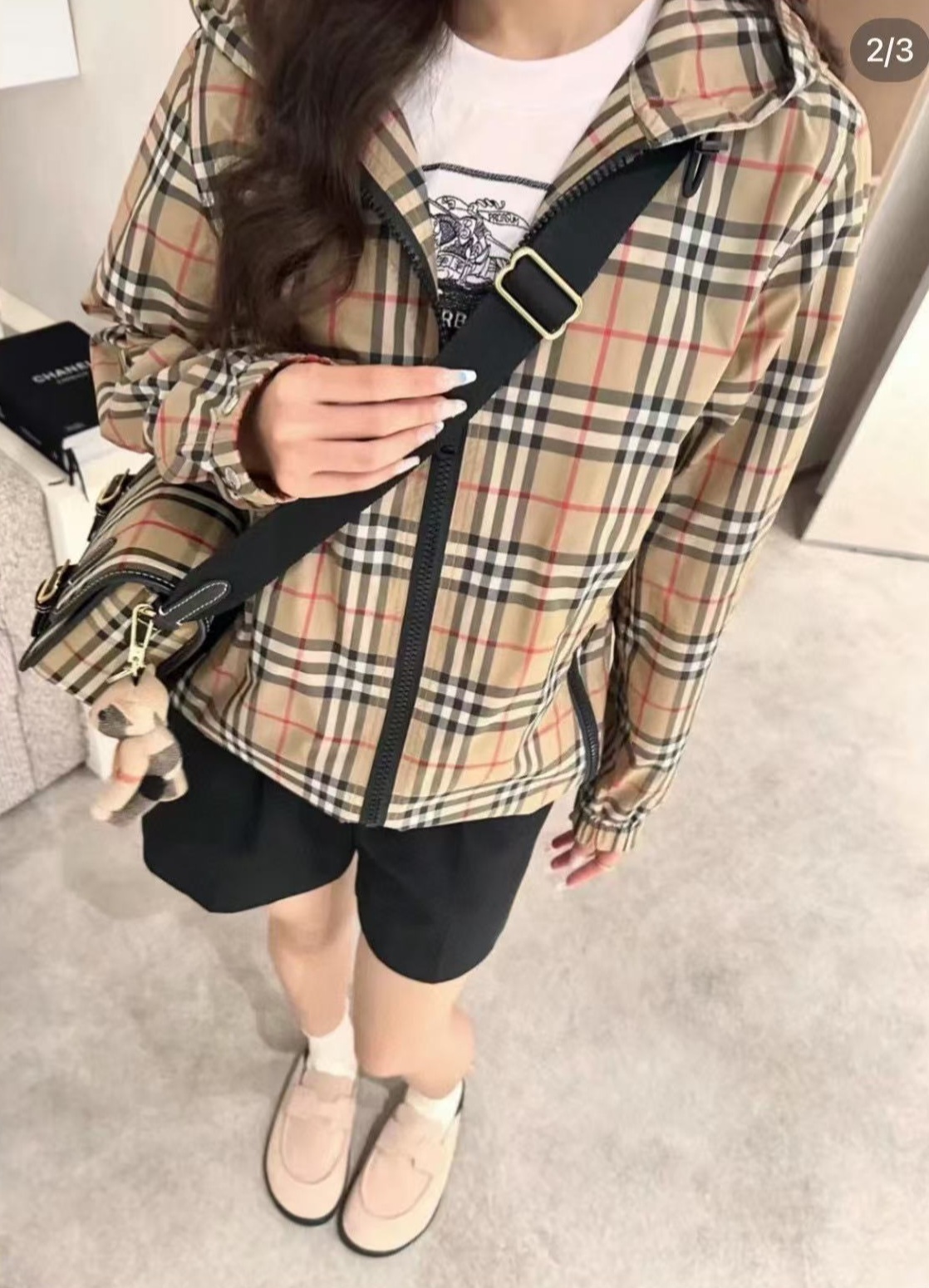 BBR 經典格仔款 風褸 女款