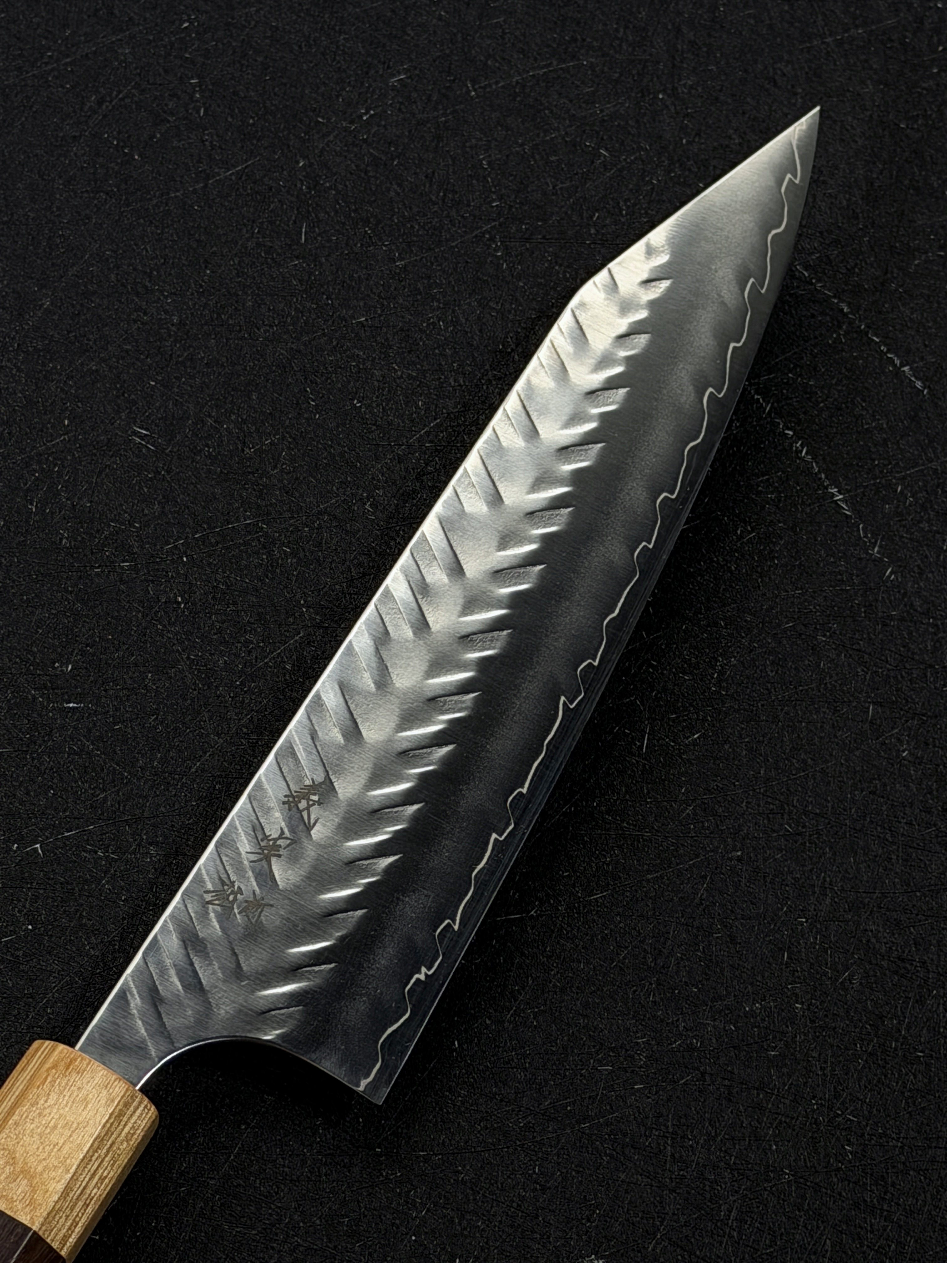 Yoshimi Kato SG-STRIX Tsuchime Kiritsuke Gyuto