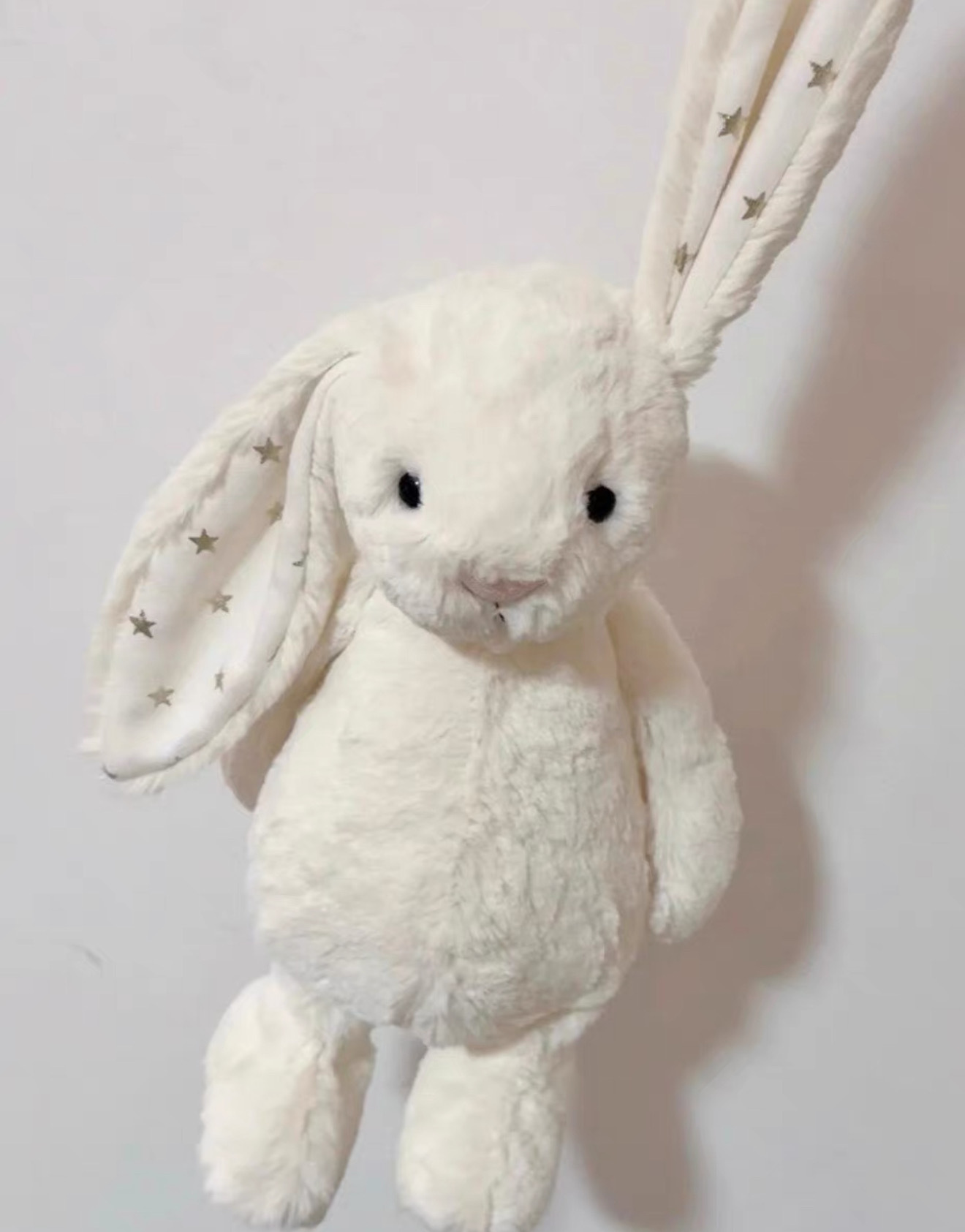 【Luxury】 Jellycat 閃亮白星星兔 Bashful Twinkle Bunny 經典小星星兔/ 31cm 限量代購 玩偶 抱枕 娃娃 邦妮兔 毛絨玩偶 星星兔 STAR