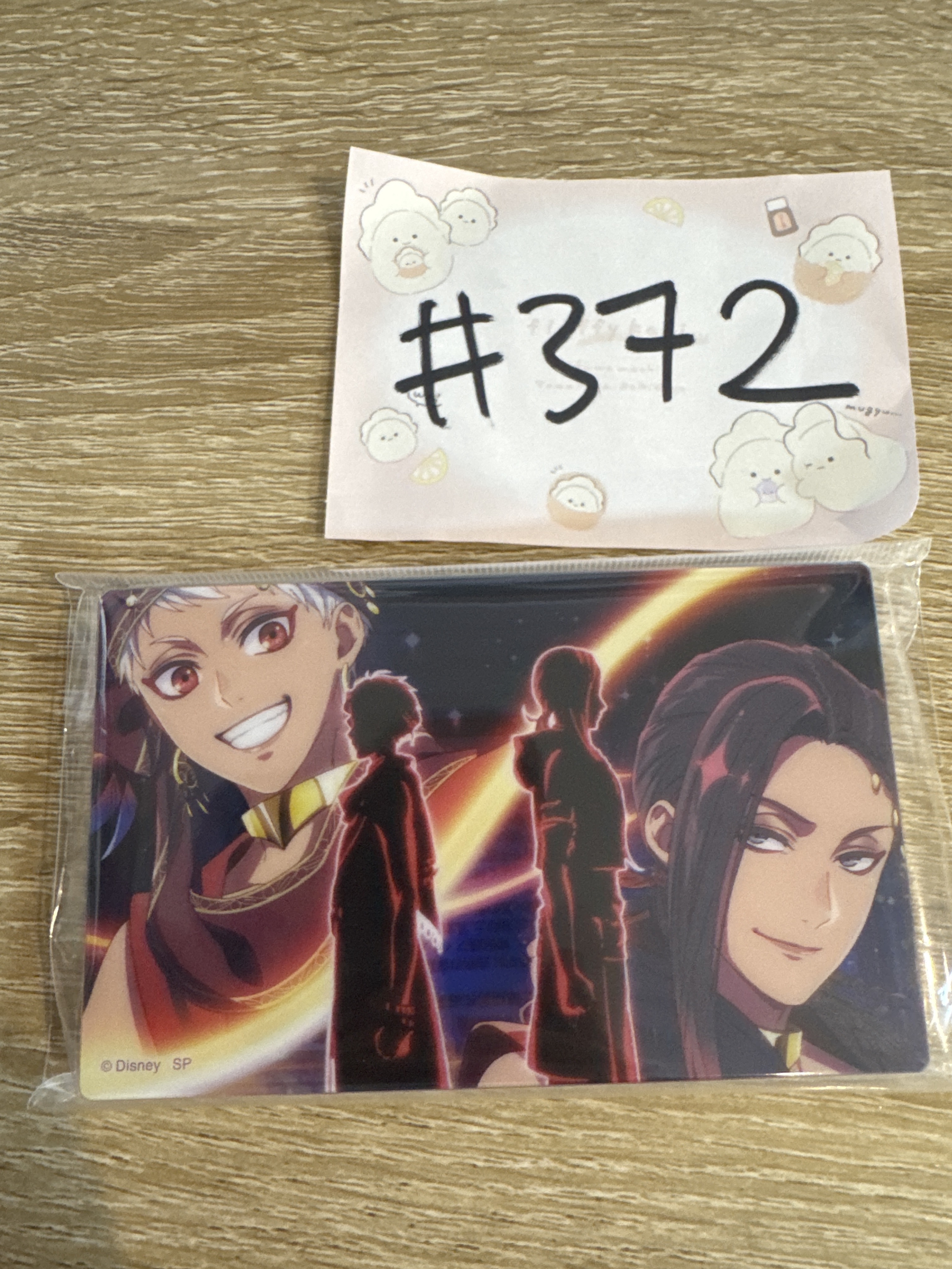 TWST 砂寮 膠牌#372
