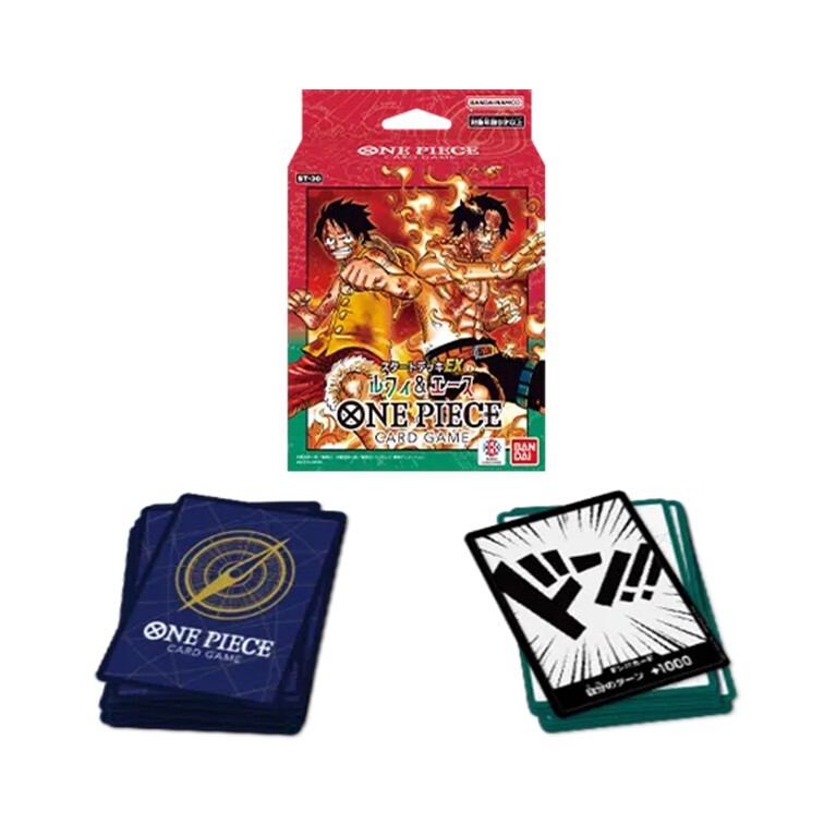 ONE PIECE CARD GAME ST-30 起始牌組EX 路飛 & 艾斯