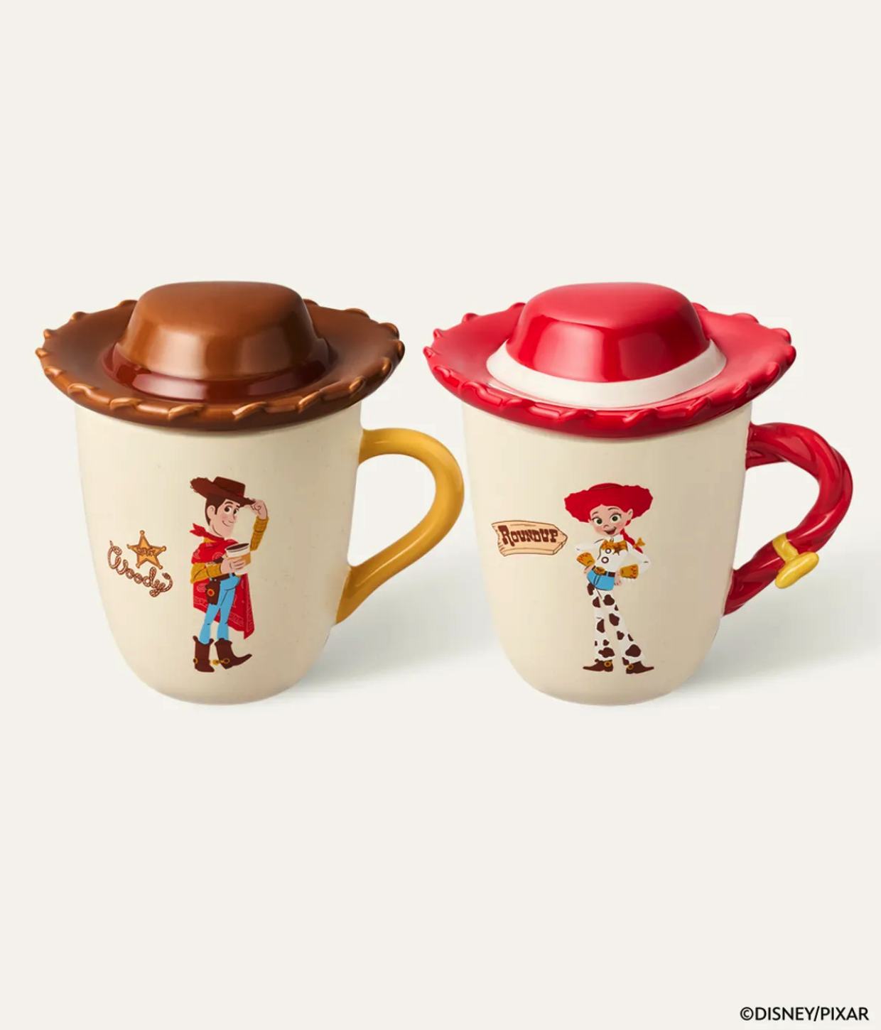 【限時開團接單🔥 4/14晚上12點準時收單！！】STARBUCKS 星巴克 X 玩具總動員 聯名限量 胡迪與翠絲 馬克杯組 對杯