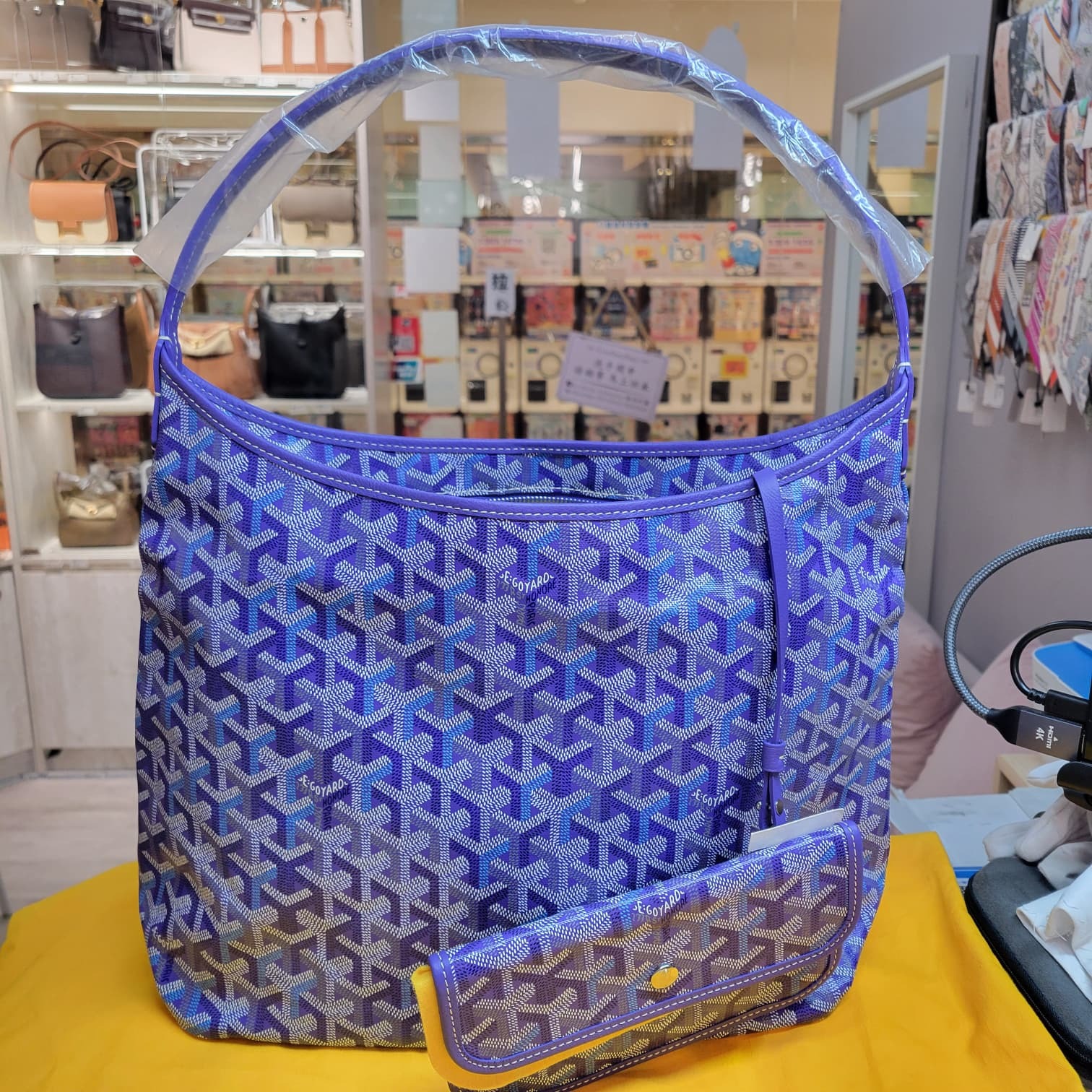 GOYARD HOBO BLUEBERRY PURPLE 藍莓紫