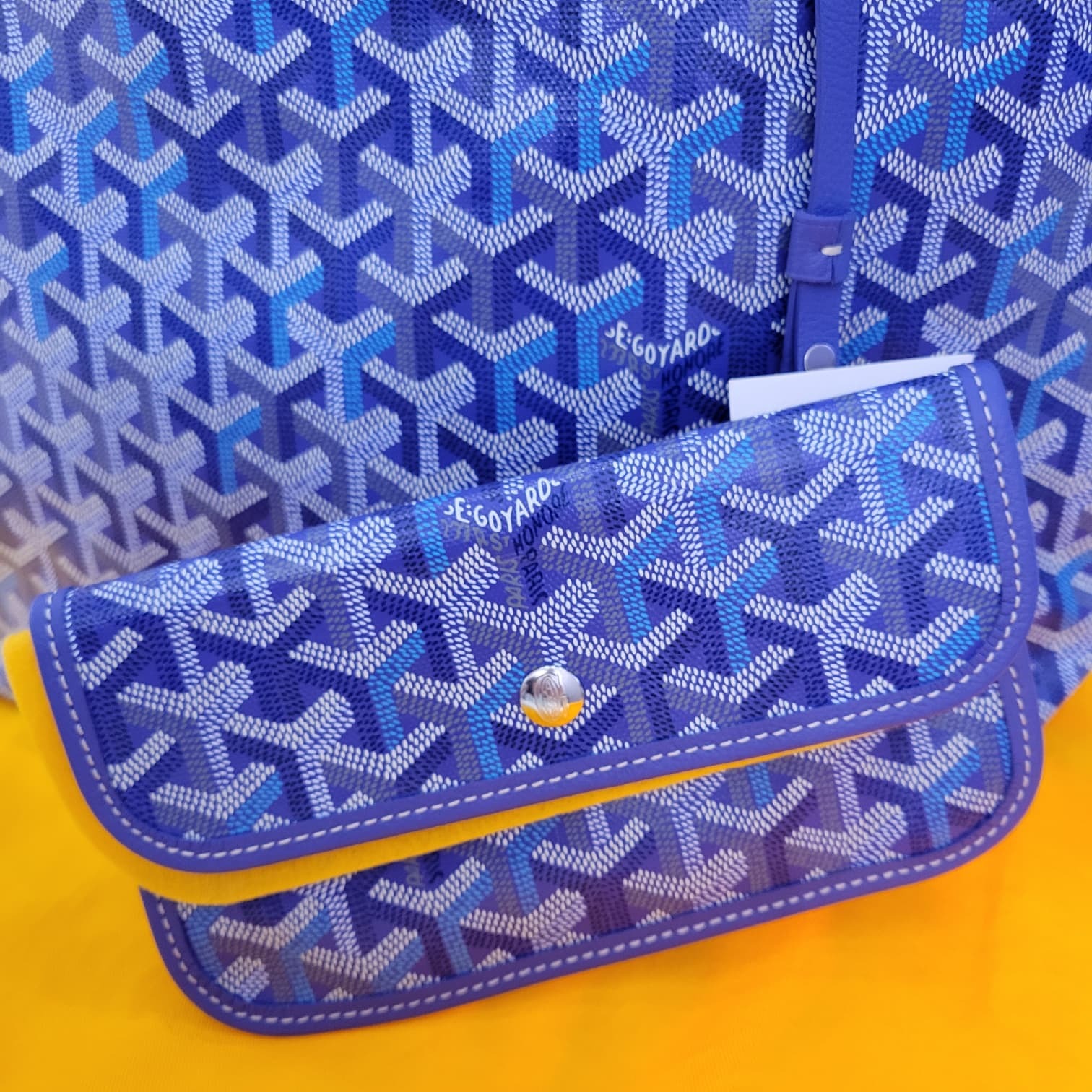 GOYARD HOBO BLUEBERRY PURPLE 藍莓紫