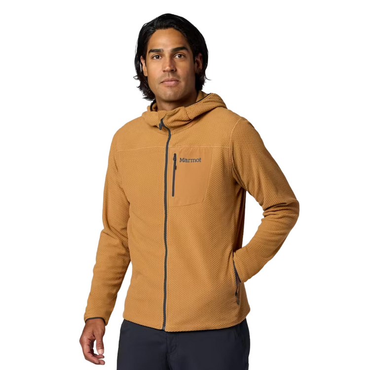 Marmot 男款 AirFleece 透氣刷毛保暖連帽外套 (兩色) M16727 [HappyOutdoor]