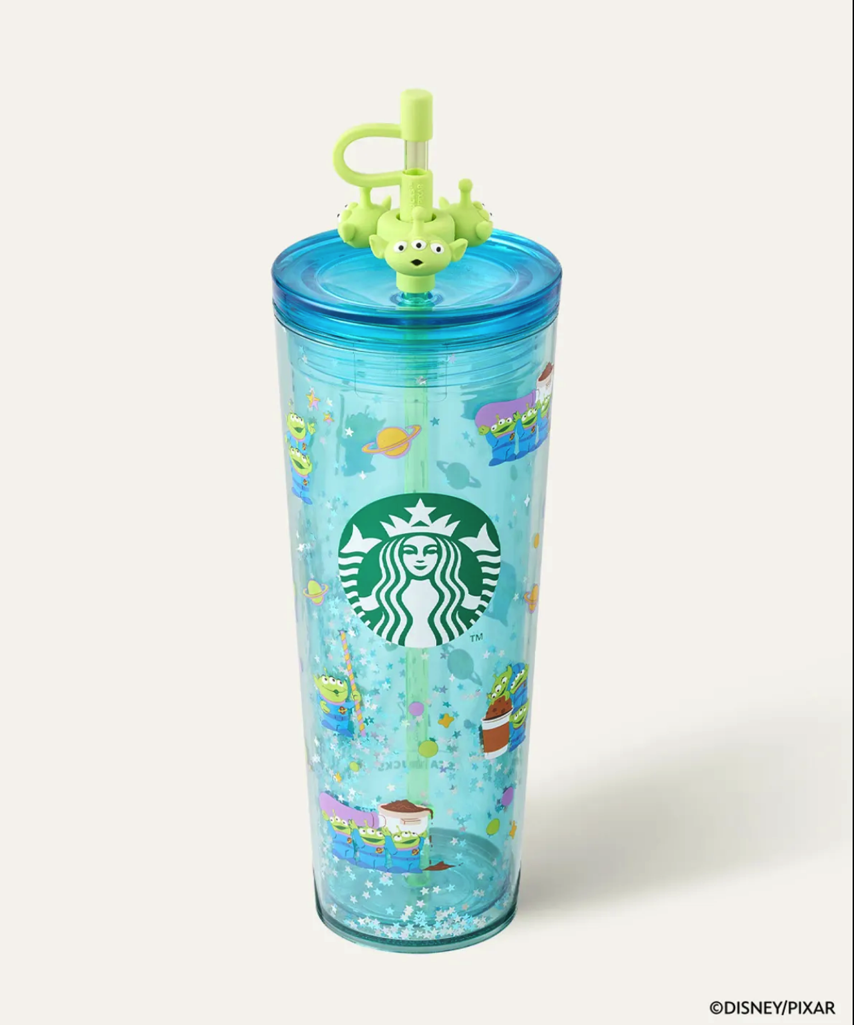 【限時開團接單🔥 4/14晚上12點準時收單！！】STARBUCKS 星巴克 X 玩具總動員 聯名限量 三眼怪 吸管冷水杯 710ml