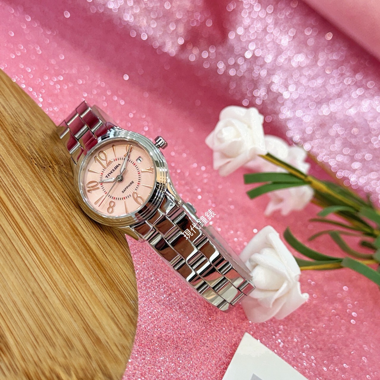 【TIVOLINA 小紅帽】經典阿拉伯數字女錶LAW3770-PP 29mm 現代鐘錶