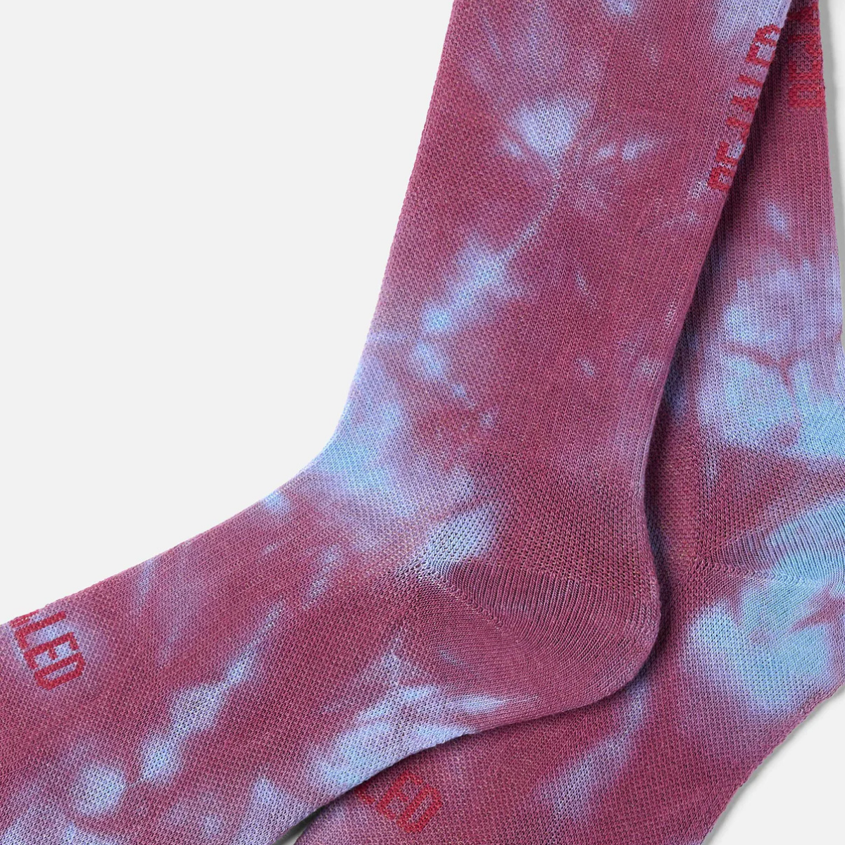 現貨【PEdALED】Element Tie Dye Socks 車襪 / Light Blue 渲染藍紅