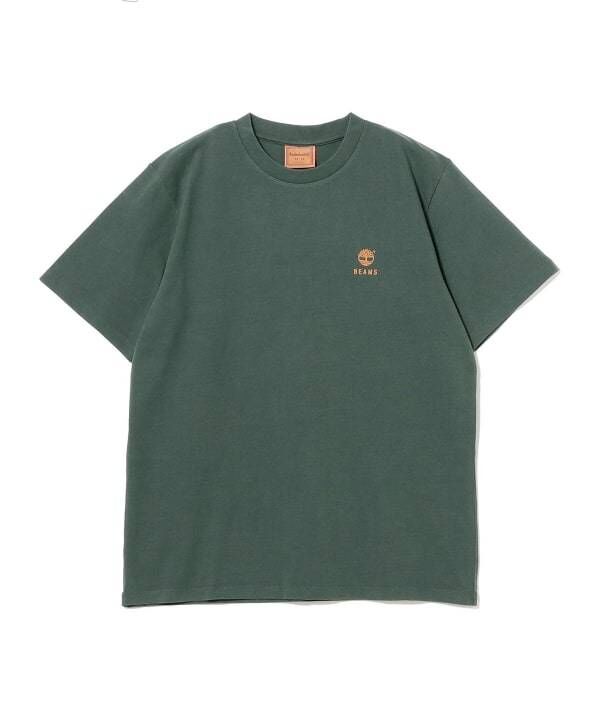 【BEAMS 50周年 X Timberland】0411 發售 別注Timberland / Short Sleeve T-SHIRT
