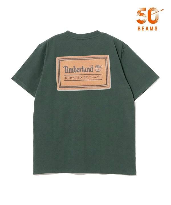 【BEAMS 50周年 X Timberland】0411 發售 別注Timberland / Short Sleeve T-SHIRT