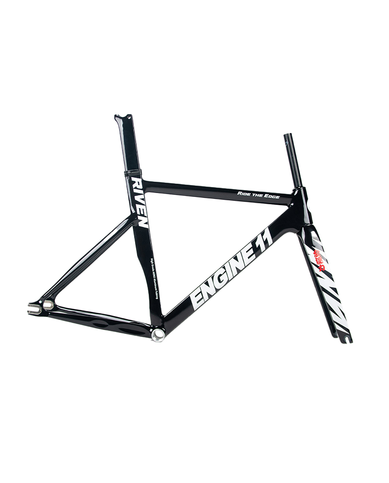 ENGINE11 フレームmサイズ 2026 Engine11 Riven Frameset - Black hawk