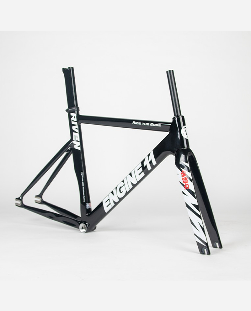 2026 Engine11 Riven Frameset - Black hawk