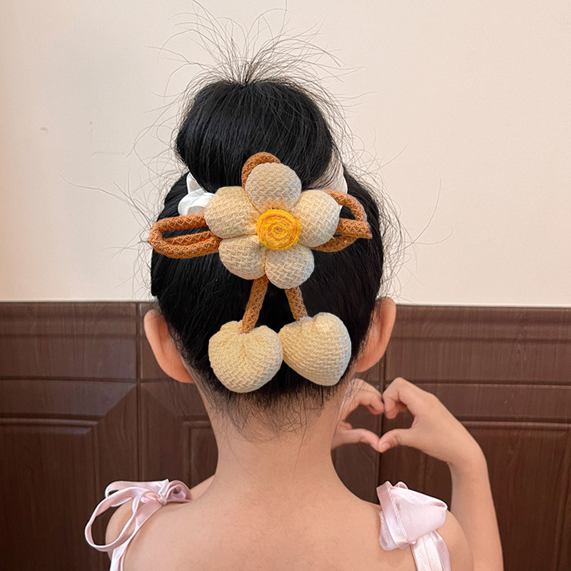 [2 FOR RM10] Pastoral Sweet Knit Floral Scrunchies