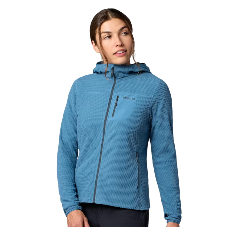 Marmot 女款 AirFleece 透氣刷毛保暖連帽外套 (兩色) M16746 [HappyOutdoor]