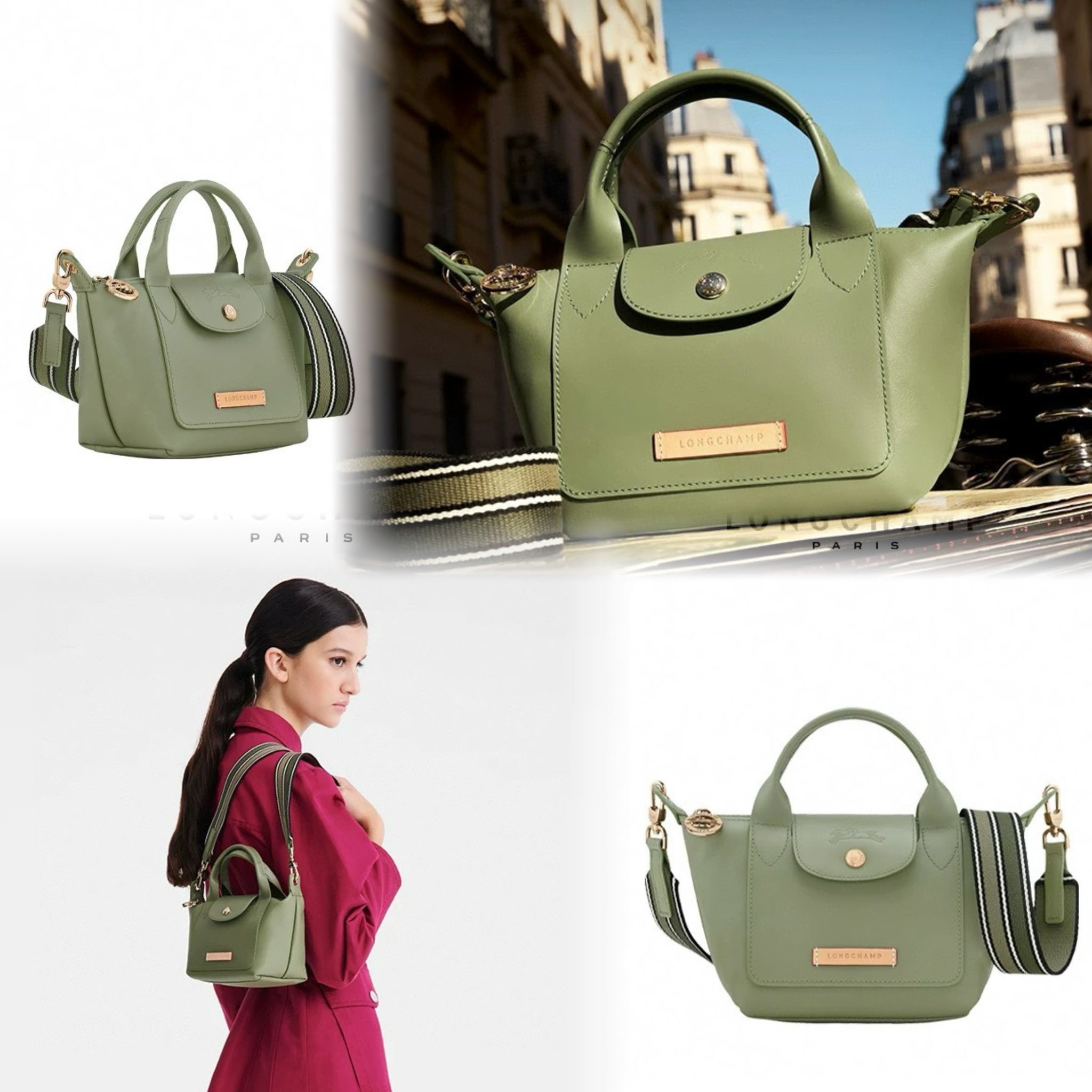 Longchamp小牛皮LE PLIAGE DU JARDINIER BAG