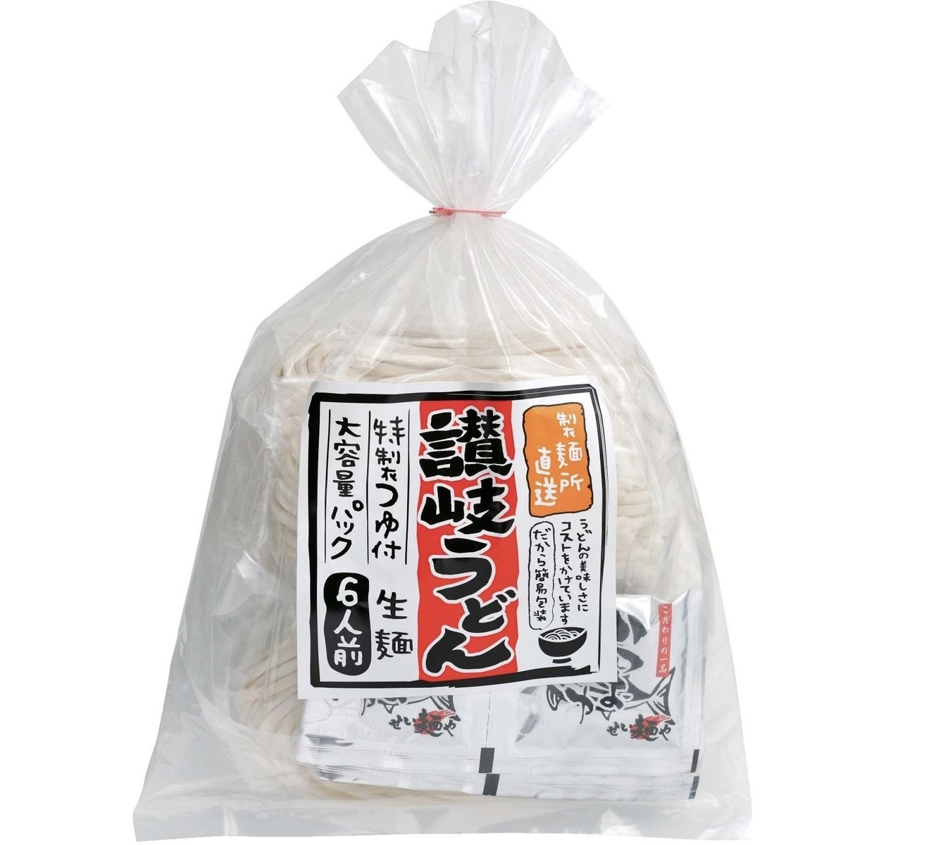 【多莉推薦】JP 日本製麵所 特製高湯手打生麵讚岐烏冬  6人前 3360 TK260411