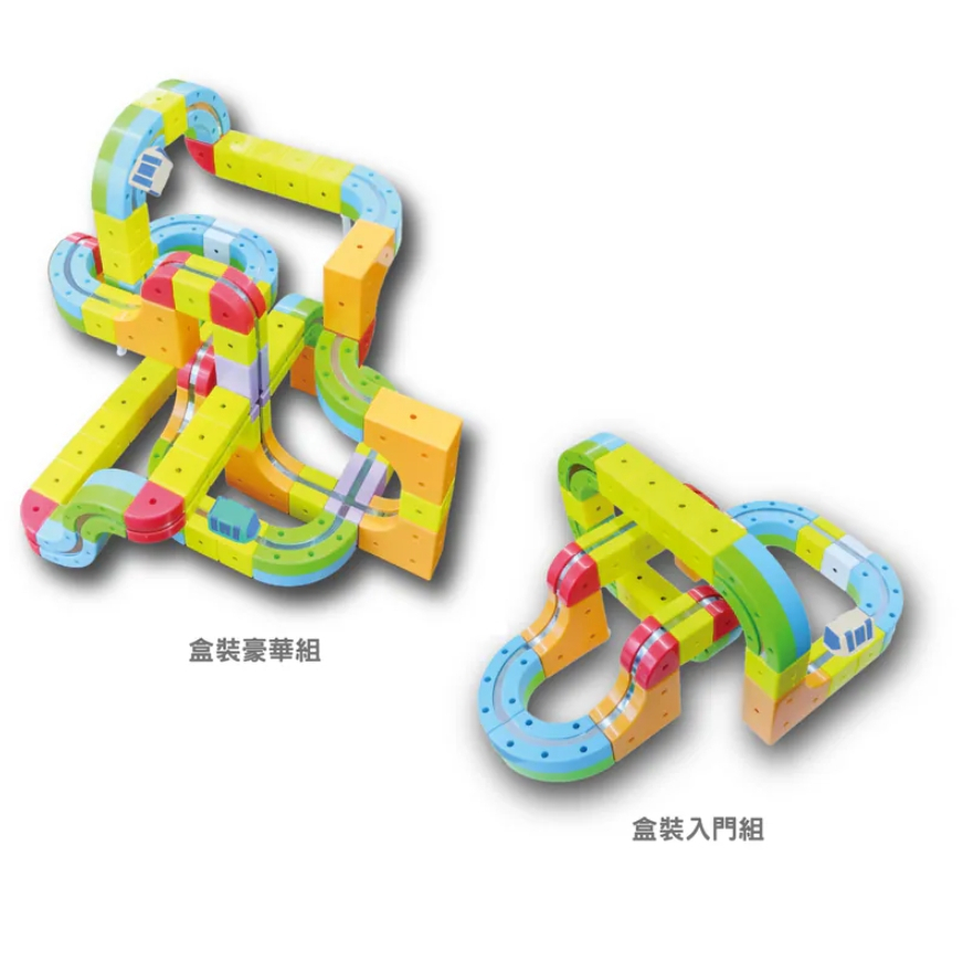 【樂森藥局】日本 RAILCUBE 磁力軌道火車