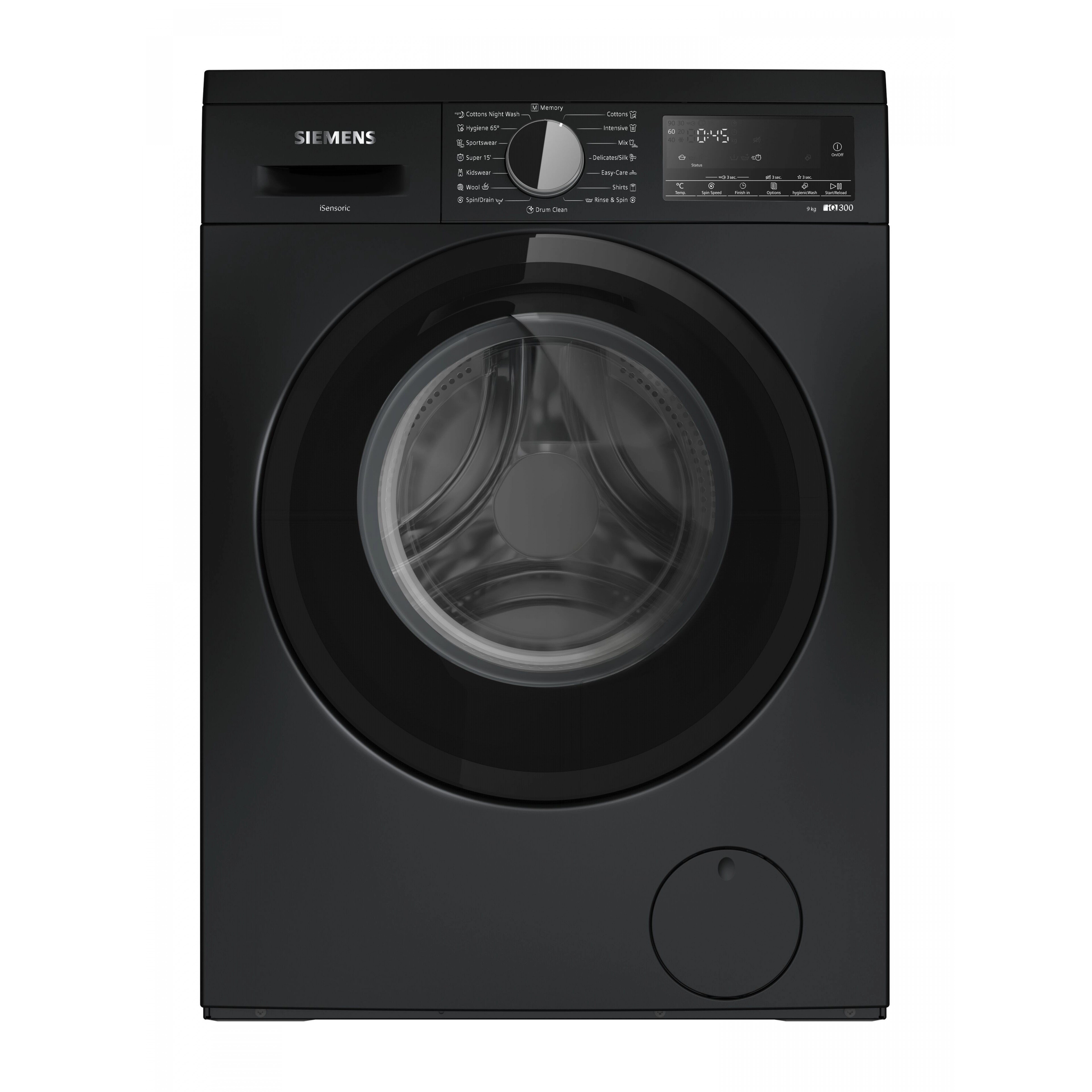 西門子 Siemens    WH43E20ZHK‧纖巧490系列 變頻前置式洗衣機 ‧9公斤/1300轉‧香港行貨,原廠2年全機及10年摩打保養‧