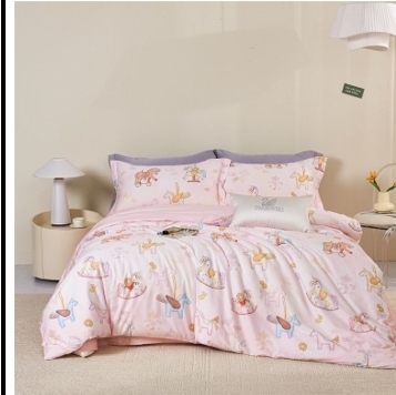 CF9525 「钱皇」100%新疆长绒棉套件 "木马 玩伴"