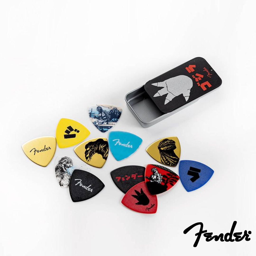 Fender Godzilla Collaboration Picks 哥吉拉聯名匹克