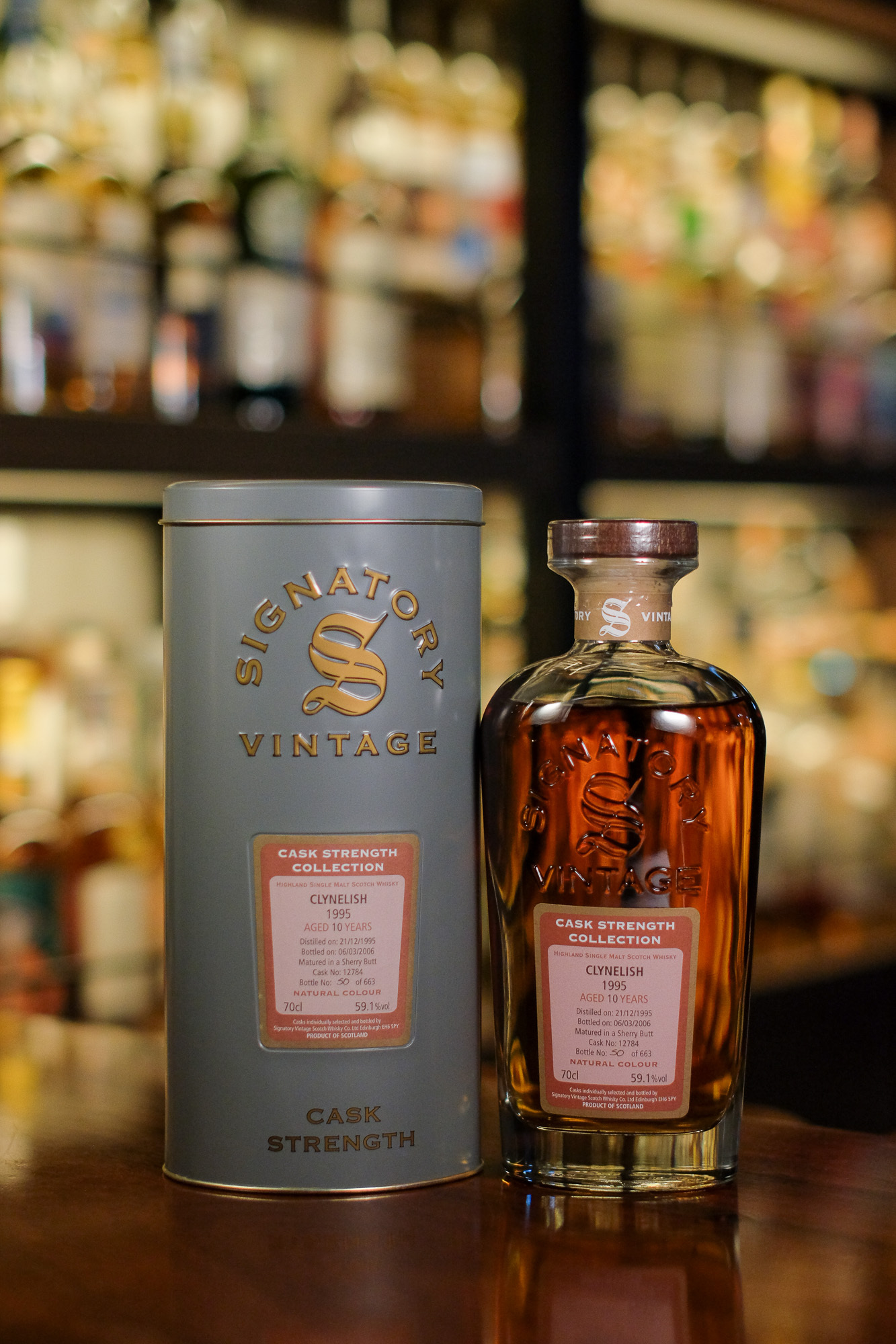 Clynelish 1995/2006 10YO Sherry Butt #12784 59.1% Signatory Vintage