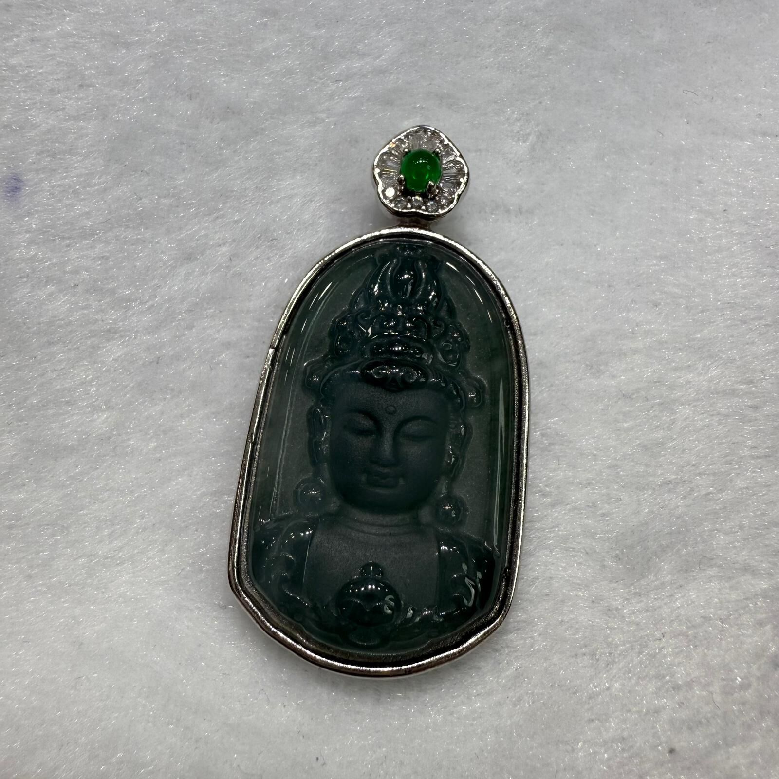 HKAG0411-021 佛頭吊墜 yy0246 (A21)