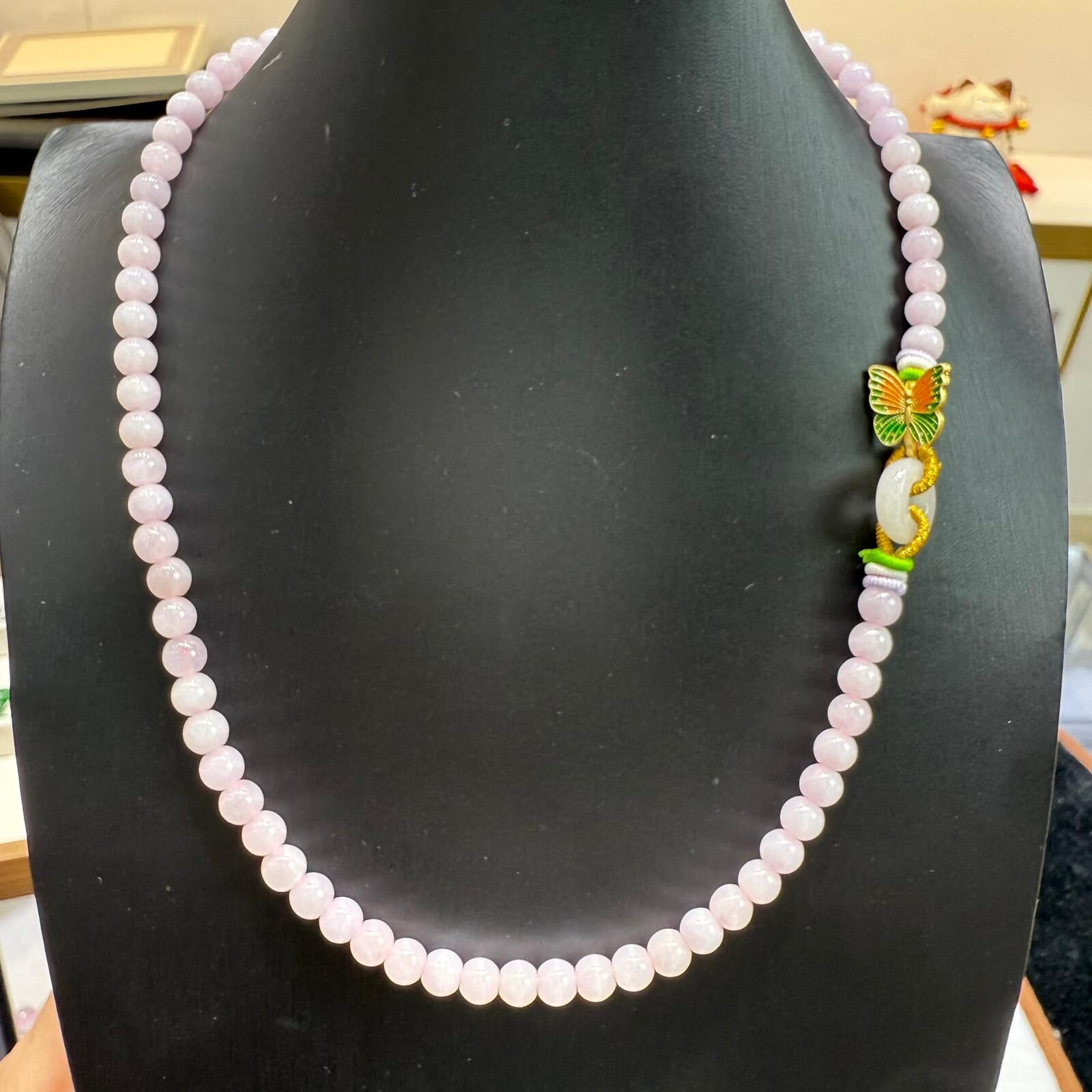 HKAG0411-042 緬料紫羅蘭5.8mm珠鏈 yy0057 (A42)