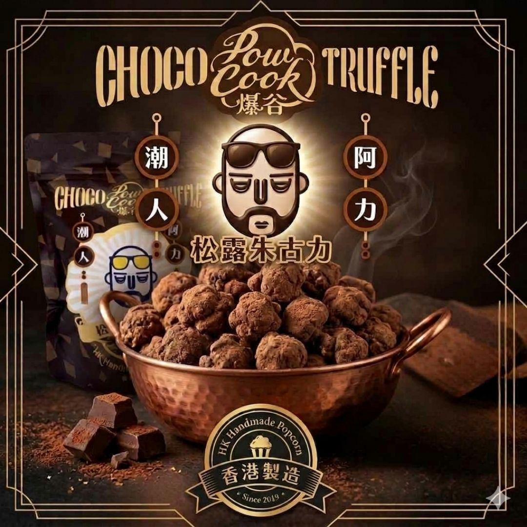 POWCOOKHK - Matcha caramel popcorn-M package