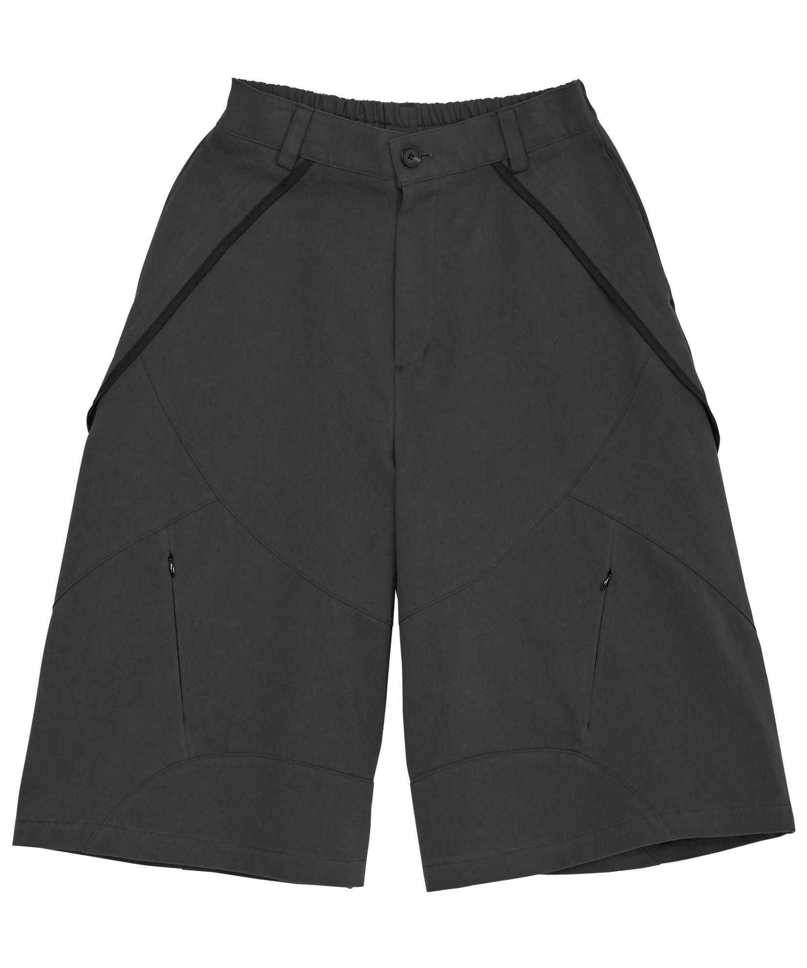 FLAREUP 不對稱百慕達短褲 FL-254_Charcoal