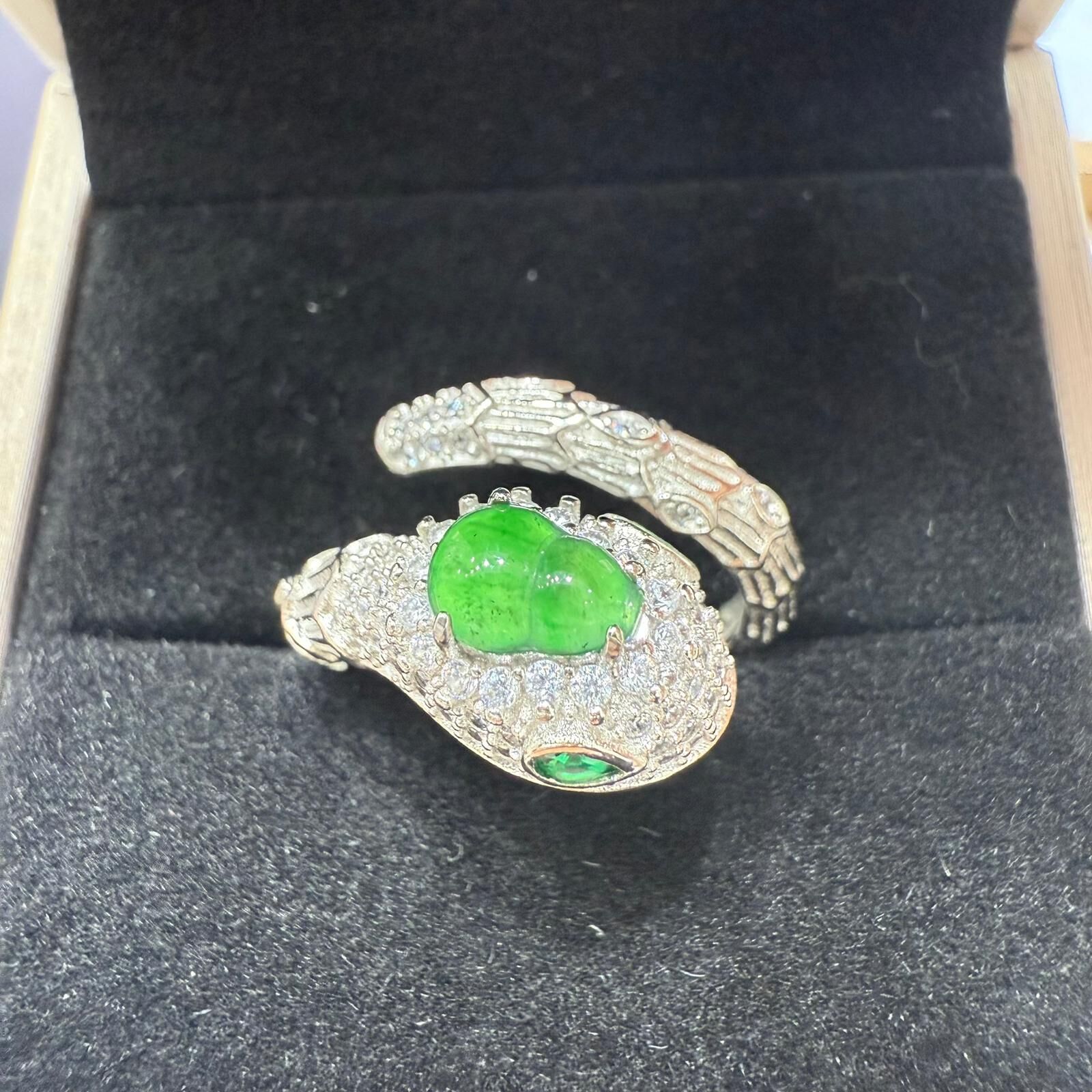 HKAG0411-302 葫蘆蛇戒指 yy0058 (C2)