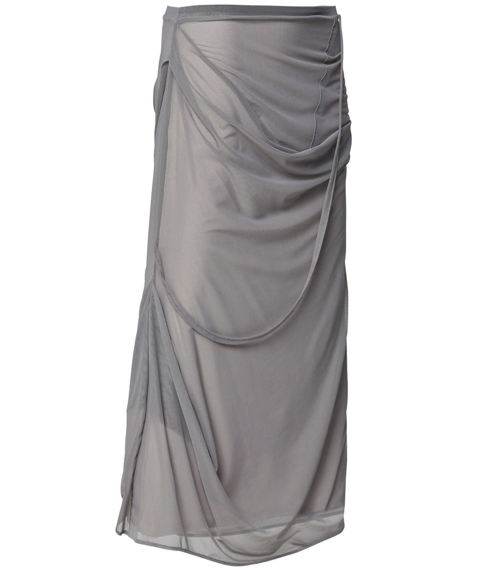 FLAREUP 網紗垂墜層次長裙 FL-264_Gray