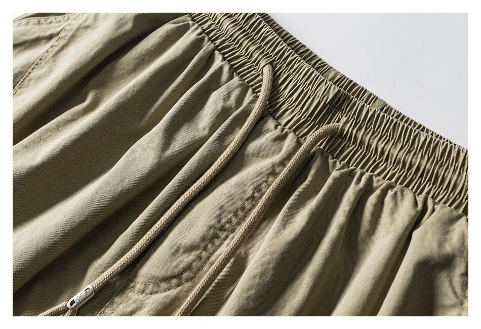 貼袋機能工裝短褲