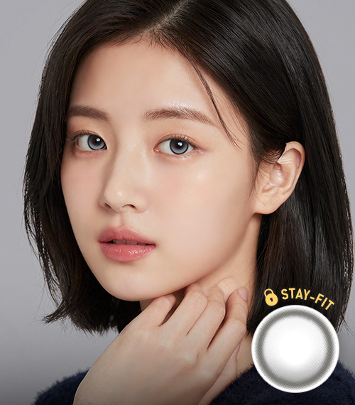 NINECOINS LUMIBLE SERIES MIST GRAY｜彩妝隱形眼鏡｜每盒10片