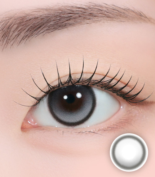 NINECOINS LUMIBLE SERIES MIST GRAY｜彩妝隱形眼鏡｜每盒10片