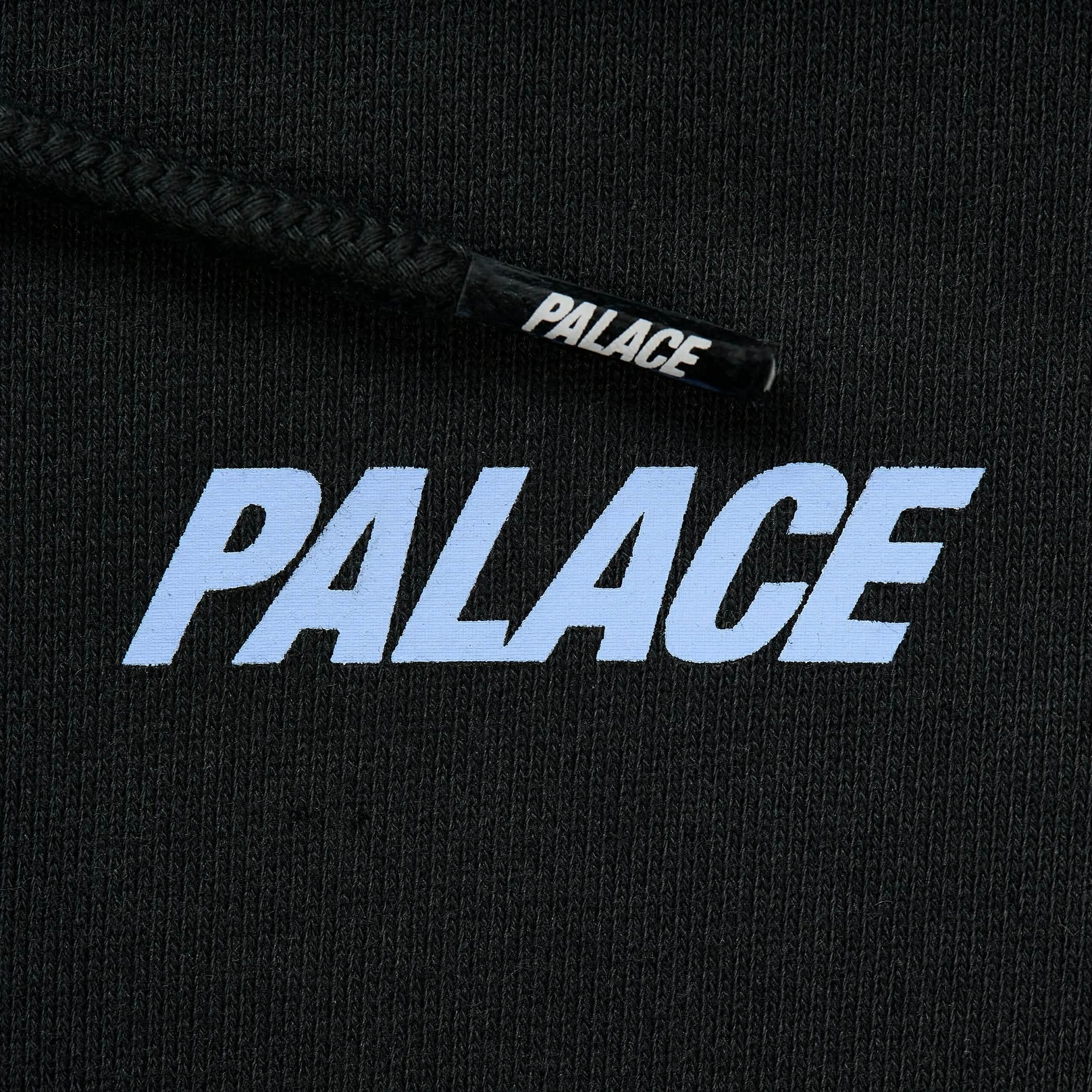 PALACE x Nike Font Swoosh Hoodie (Black)