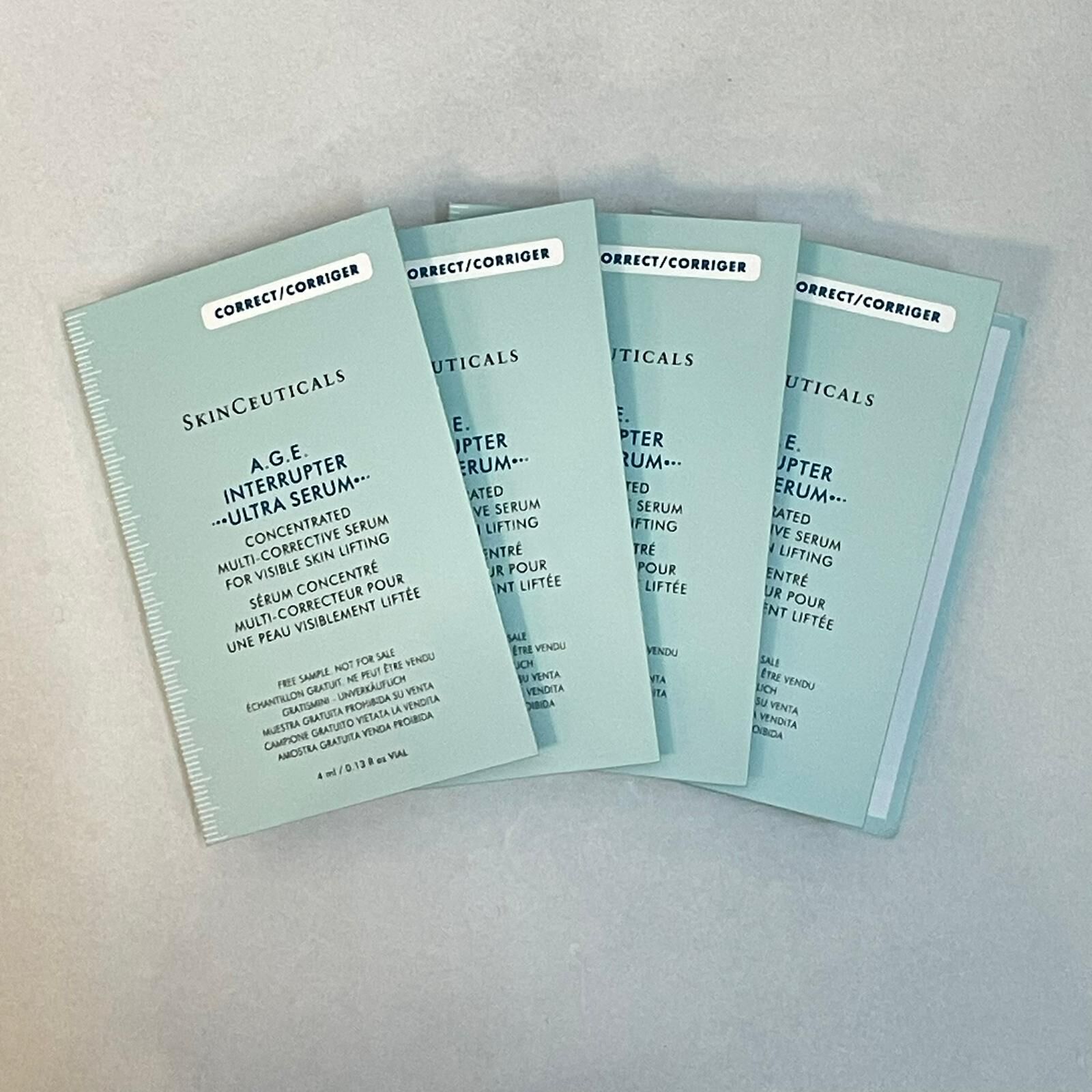 關鍵字S40.SKIN C AGE Interupter ultra serum 4ML X 4 優惠$168