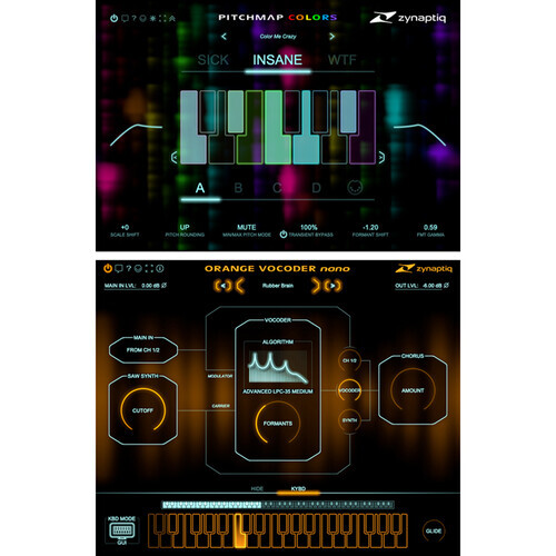 ZYNAPTIQ PITCHMAP::COLORS｜複音音高變換器