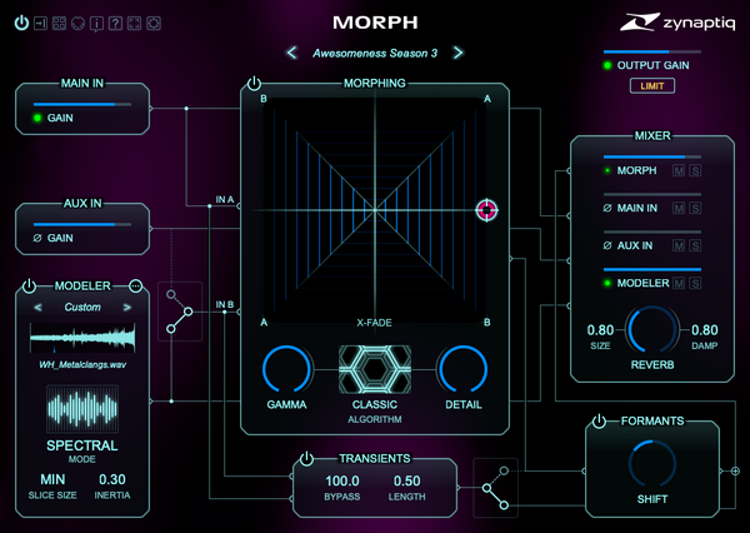 ZYNAPTIQ MORPH 3｜音訊變形插件