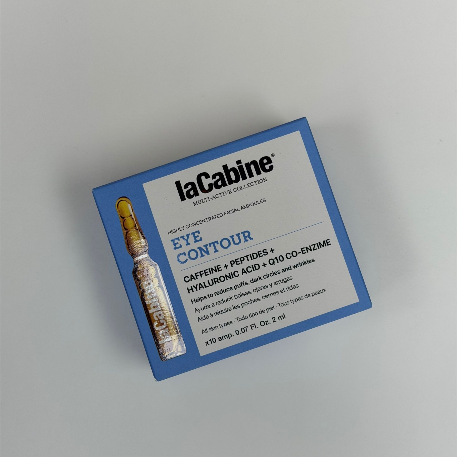 關鍵字S33.LA CABINA eye ampoule 10pcs 優惠$199