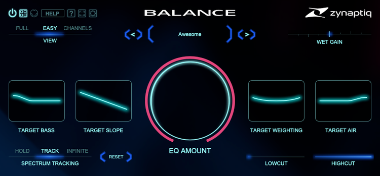 ZYNAPTIQ BALANCE｜頻譜平衡插件
