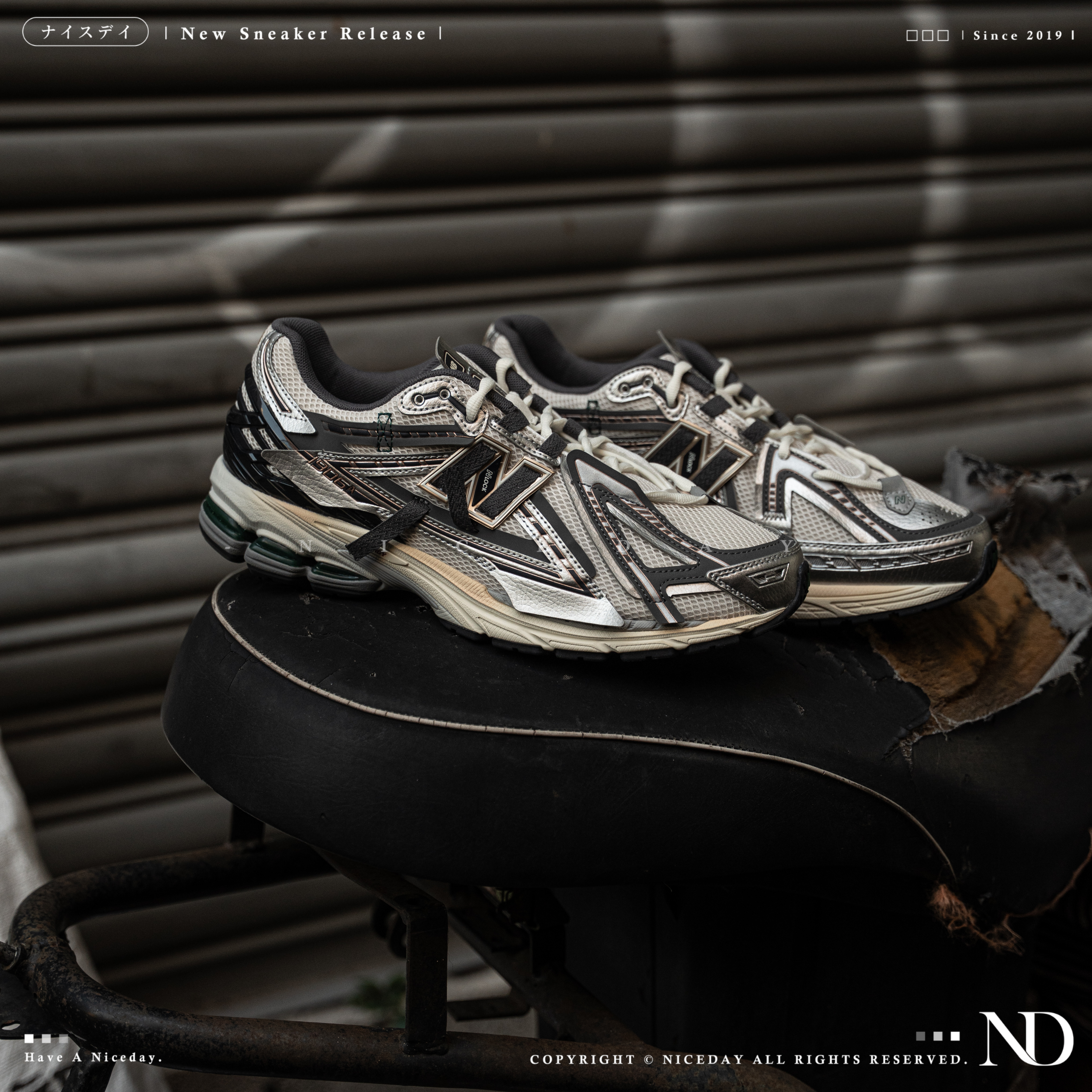 NICEDAY 代購 New Balance 1906 灰銀 復古 解構 章若楠同款 M1906AD
