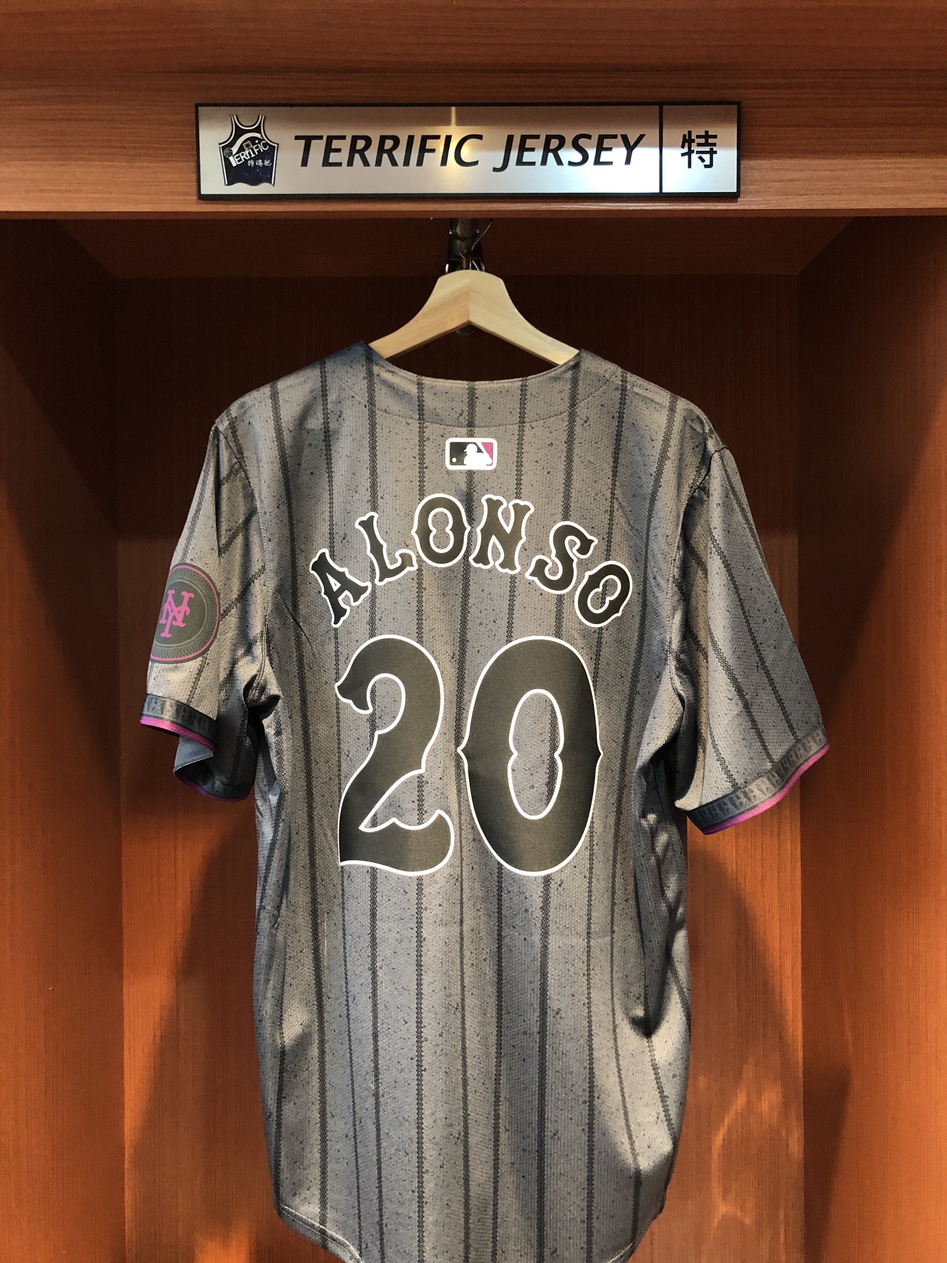 MLB球衣 Peter Alonso 紐約大都會城市 City Nike Limited Player Name Jersey 球迷版 熱轉印 全新