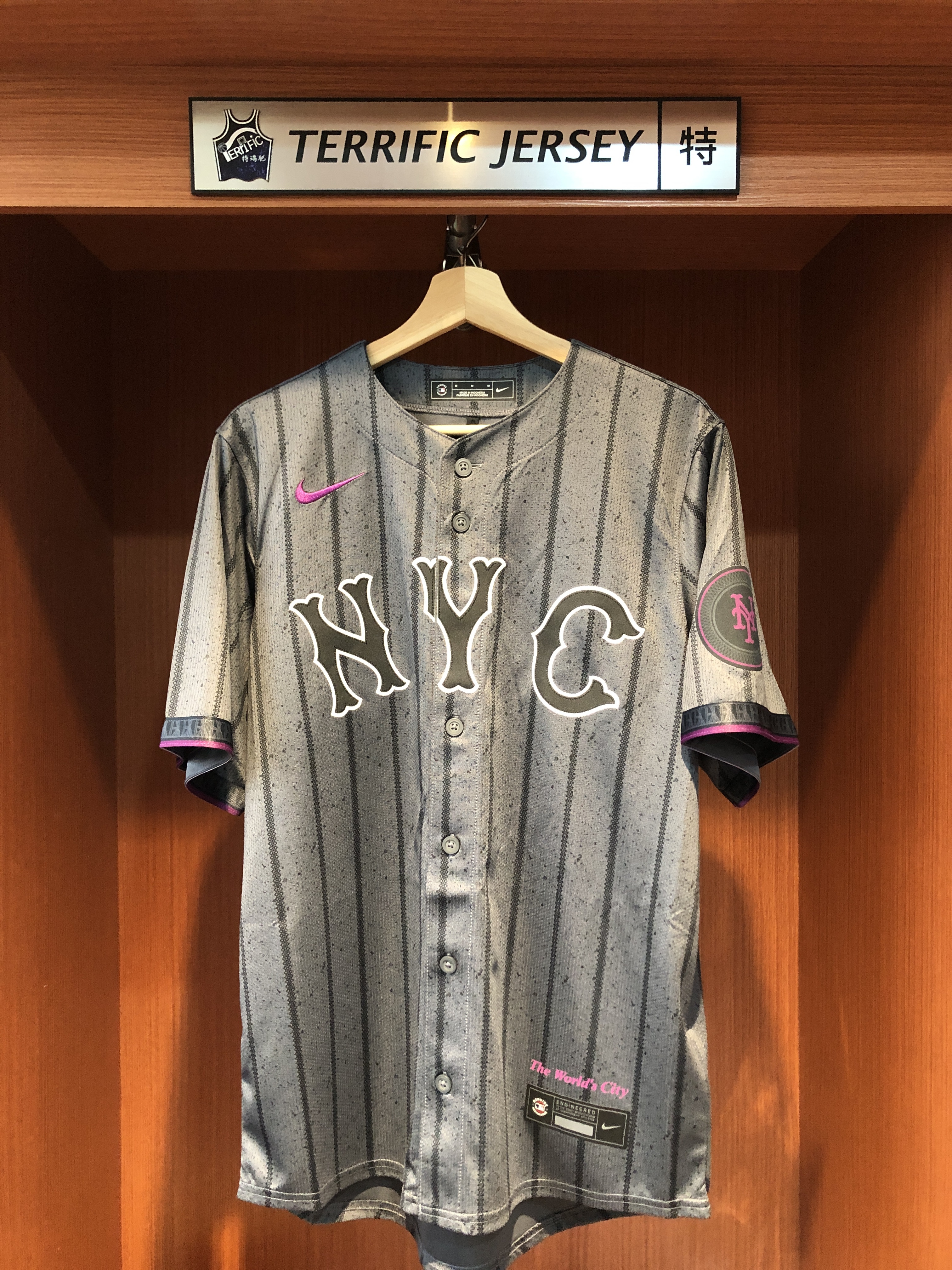 MLB球衣 Peter Alonso 紐約大都會城市 City Nike Limited Player Name Jersey 球迷版 熱轉印 全新