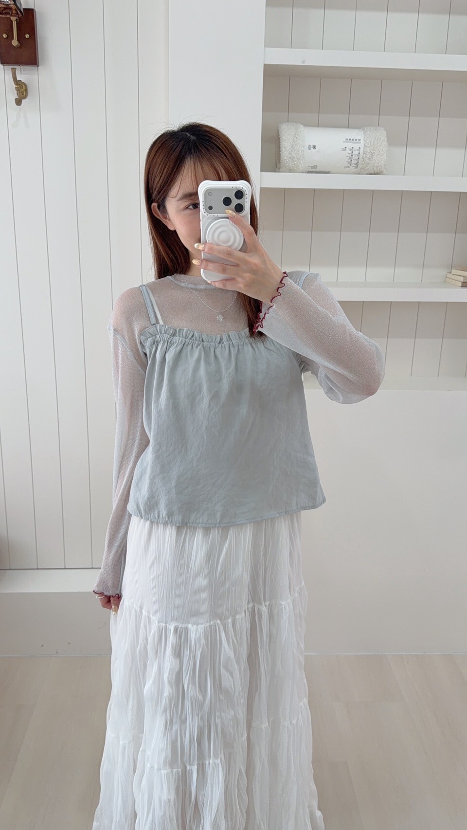 不顯胖仙女蛋糕裙子 2colors