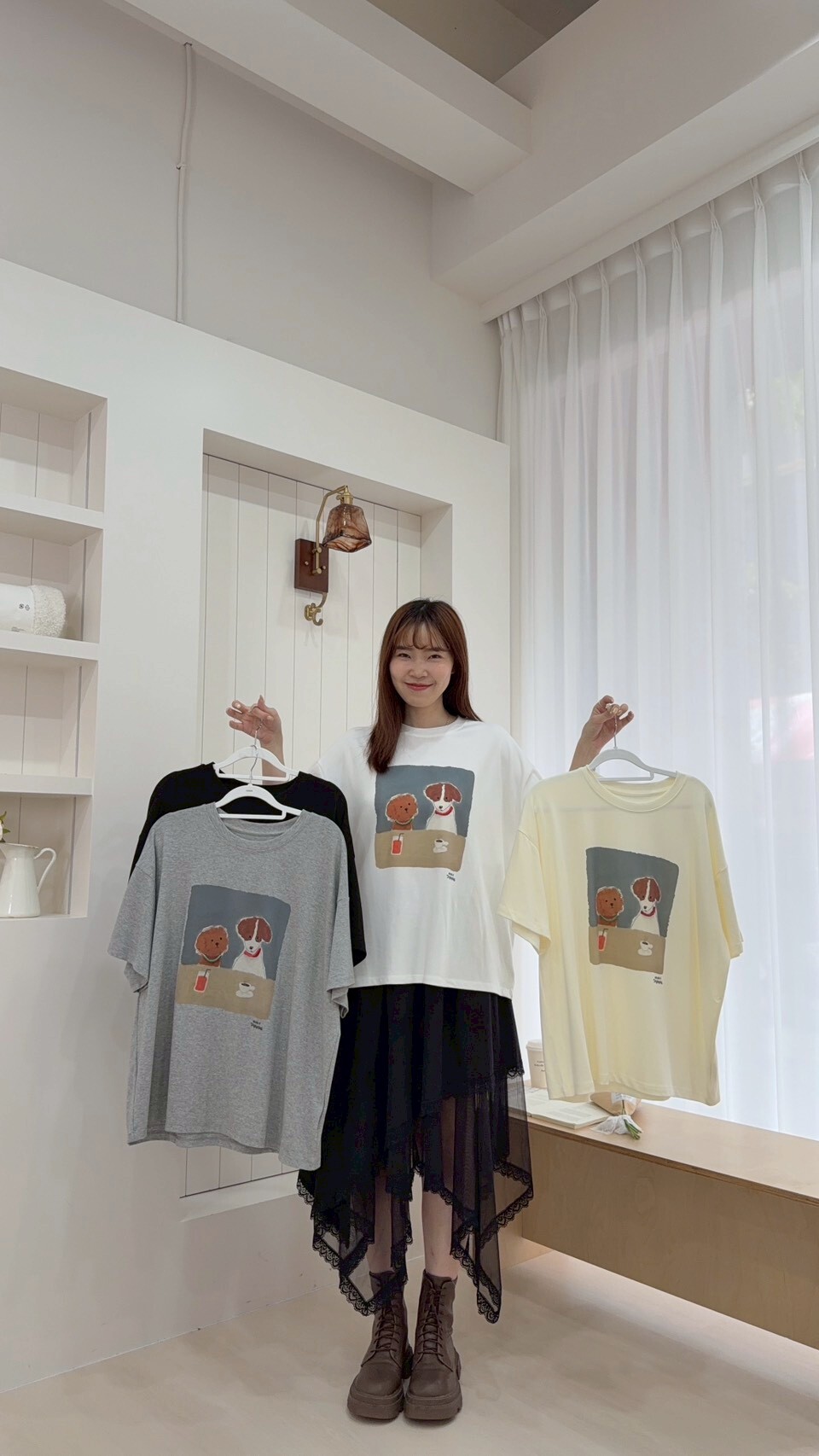 塗繪印花Logo Tee 4colors